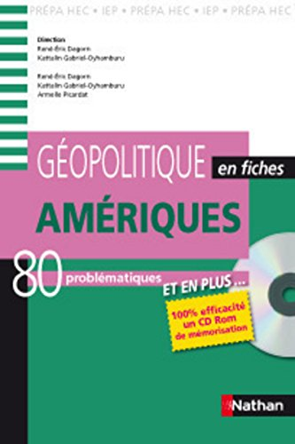 Géopolitique en fiches de l'amérique