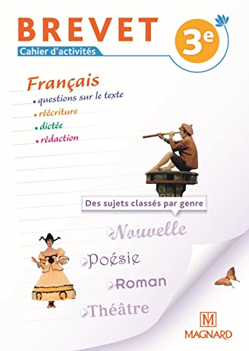 Brevet 3e : cahier d'activités Français